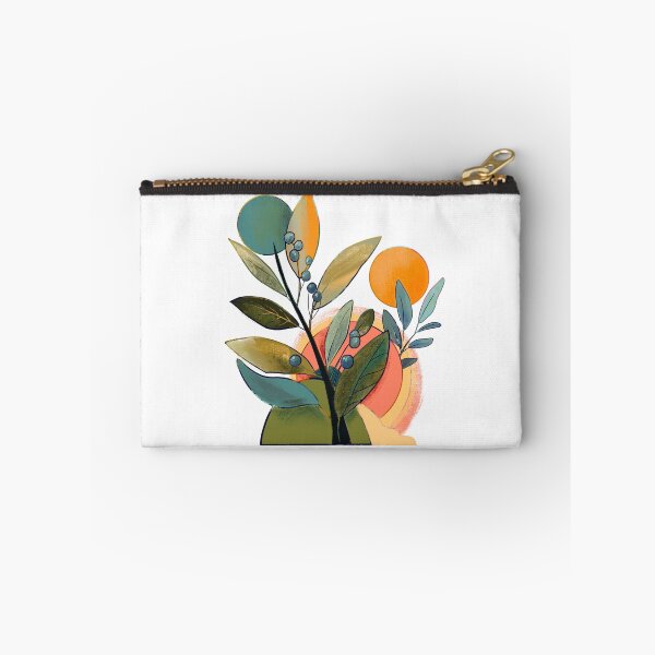 Item preview, Abstract Botanical Leaf & Berry Aart designed and sold by Monica Dix.