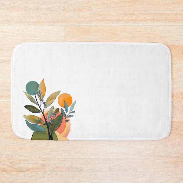 Item preview, Abstract Botanical Leaf & Berry Aart designed and sold by Monica Dix.