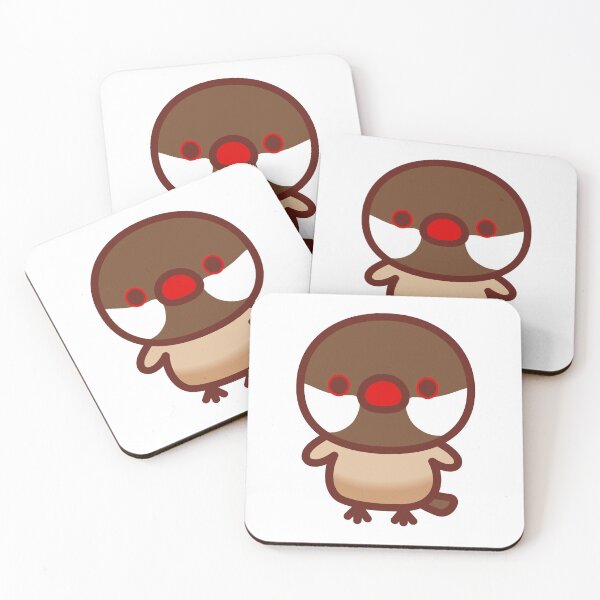 Item preview, Java Sparrow / cinnamon designed and sold by INKOYADO.