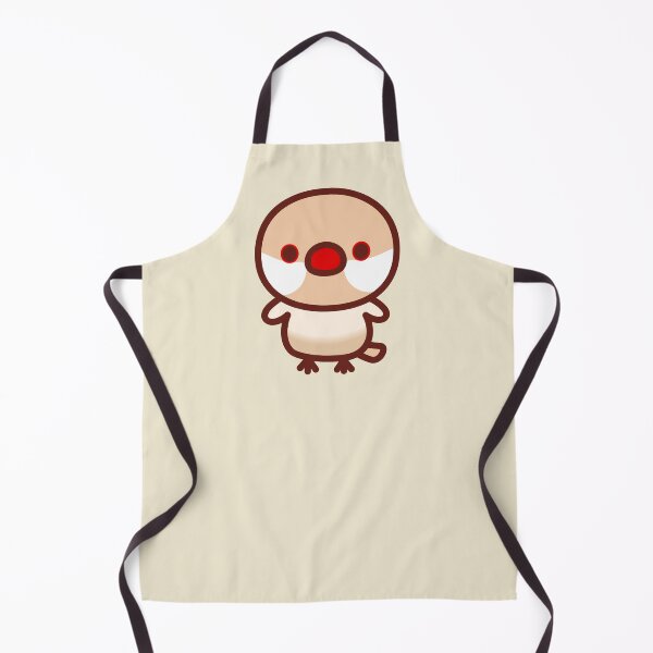 Item preview, Java sparrow / cream  designed and sold by INKOYADO.