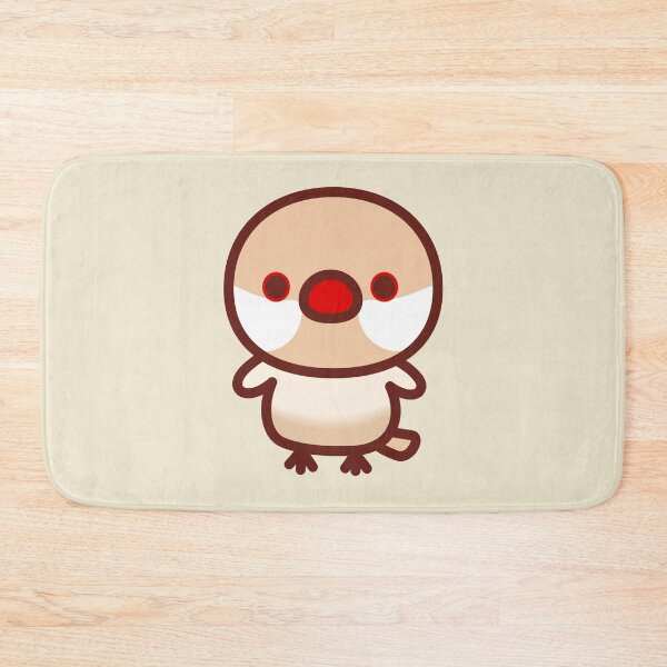 Item preview, Java sparrow / cream  designed and sold by INKOYADO.
