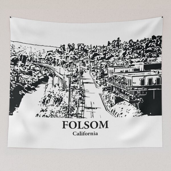 Item preview, Folsom - California designed and sold by Lakeric Cityscapes.