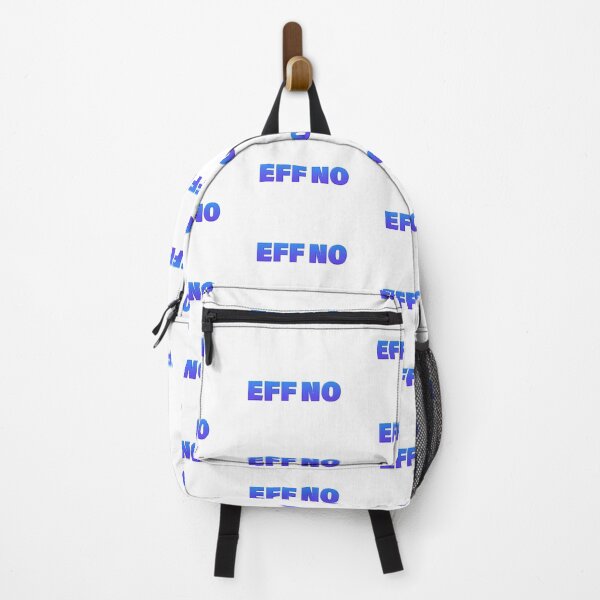Item preview, EFF NO in Blue Bold designed and sold by Memes N Lore .