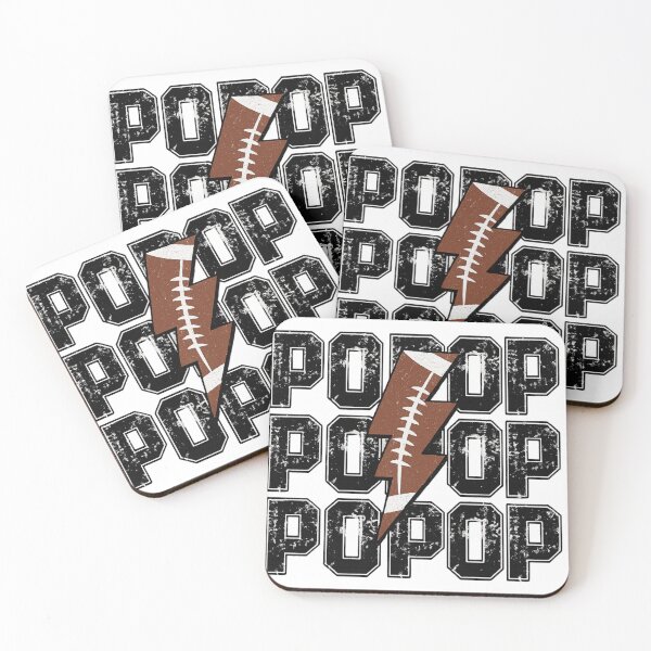 Item preview, Retro Pop Pop Lightning Football Design designed and sold by haitrieuic96.