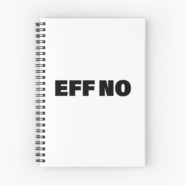 Item preview, EFF NO in Bold designed and sold by Memes N Lore .