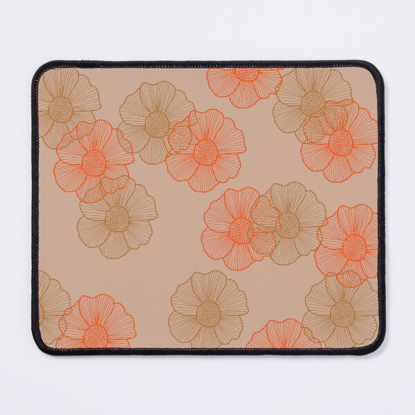 Item preview, Hawaii Tropical Flowers Orange Nude designed and sold by Maussa Ivimas.