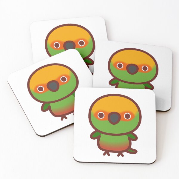 Item preview, Golden-capped parakeet designed and sold by INKOYADO.