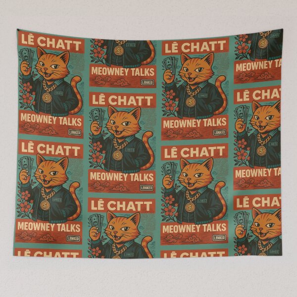 Item preview, L8NKED Meowney Talks designed and sold by L8nked.