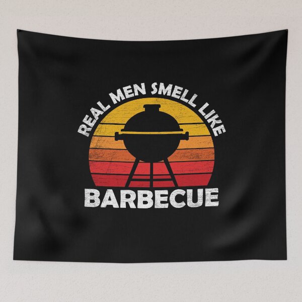 Item preview, Real Men Smell Like Barbecue designed and sold by NQArtist.