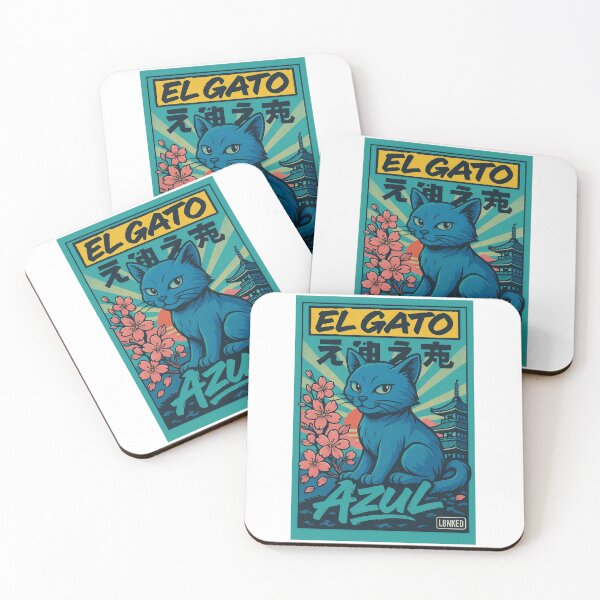 Item preview, L8NKED El Gato Azul  designed and sold by L8nked.