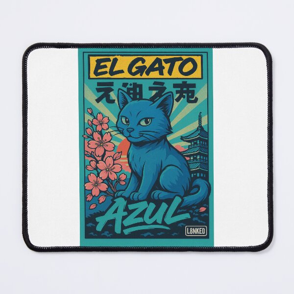 Item preview, L8NKED El Gato Azul designed and sold by L8nked.