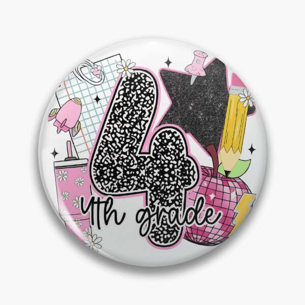 Item preview, Fun Back to School 4th Grade Design designed and sold by haitrieuic96.