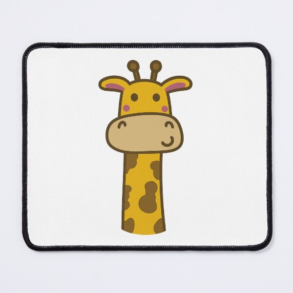Item preview, Smiley Giraffe – Tall, Cute & Full of Charm designed and sold by CanSparkleArt.