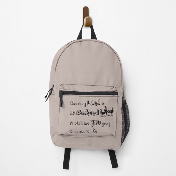 Item preview, My Land, My Chickens • Funny Farm Life Attitude Design designed and sold by fairmaiden7.