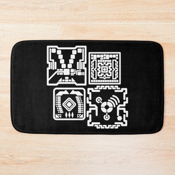 Item preview, Abstract Geometric Forms Gears Noir designed and sold by Cristiano Lin.