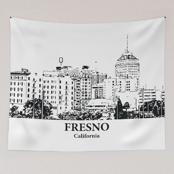 Item preview, Fresno - California designed and sold by Lakeric Cityscapes.