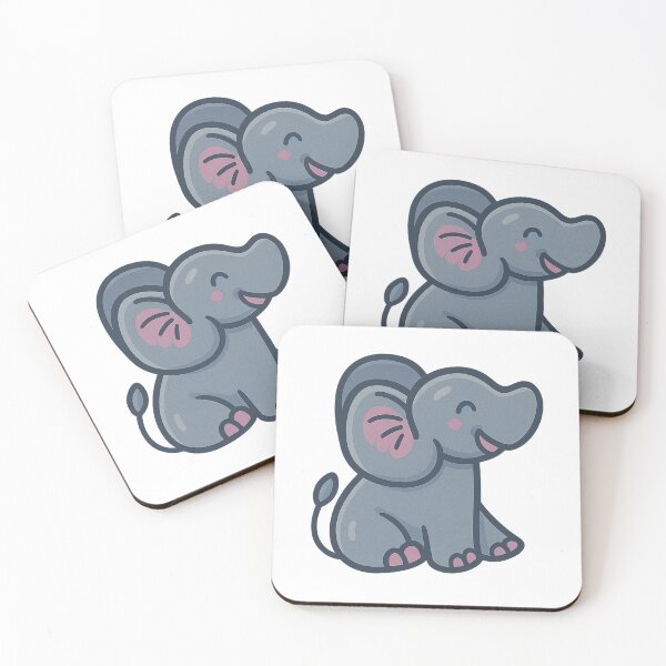 Item preview, Baby Elephant Joy – Jungle Cuteness designed and sold by CanSparkleArt.