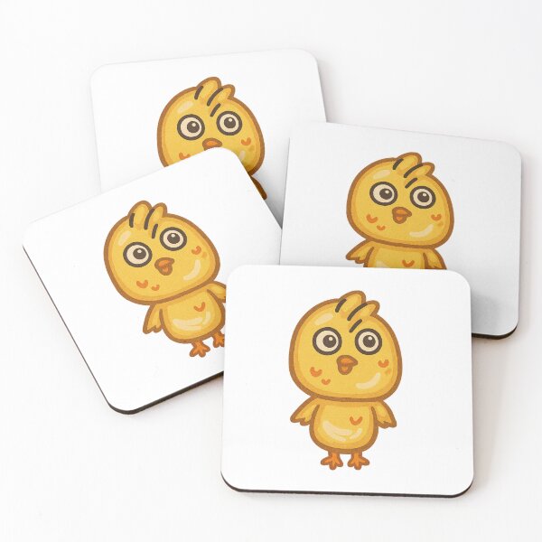 Item preview, Bright-Eyed Birdie – Cartoon Chick with Charm designed and sold by CanSparkleArt.
