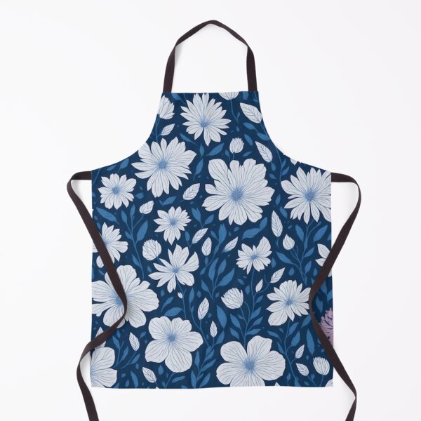 Item preview, blue flowers pattern designed and sold by pksart1.