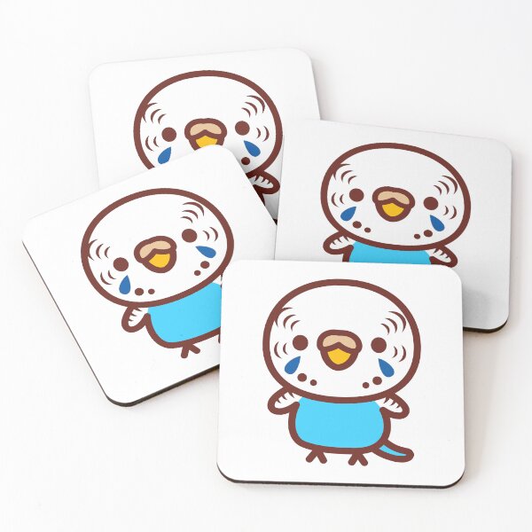 Item preview, Budgerigar / Normal sky blue female designed and sold by INKOYADO.