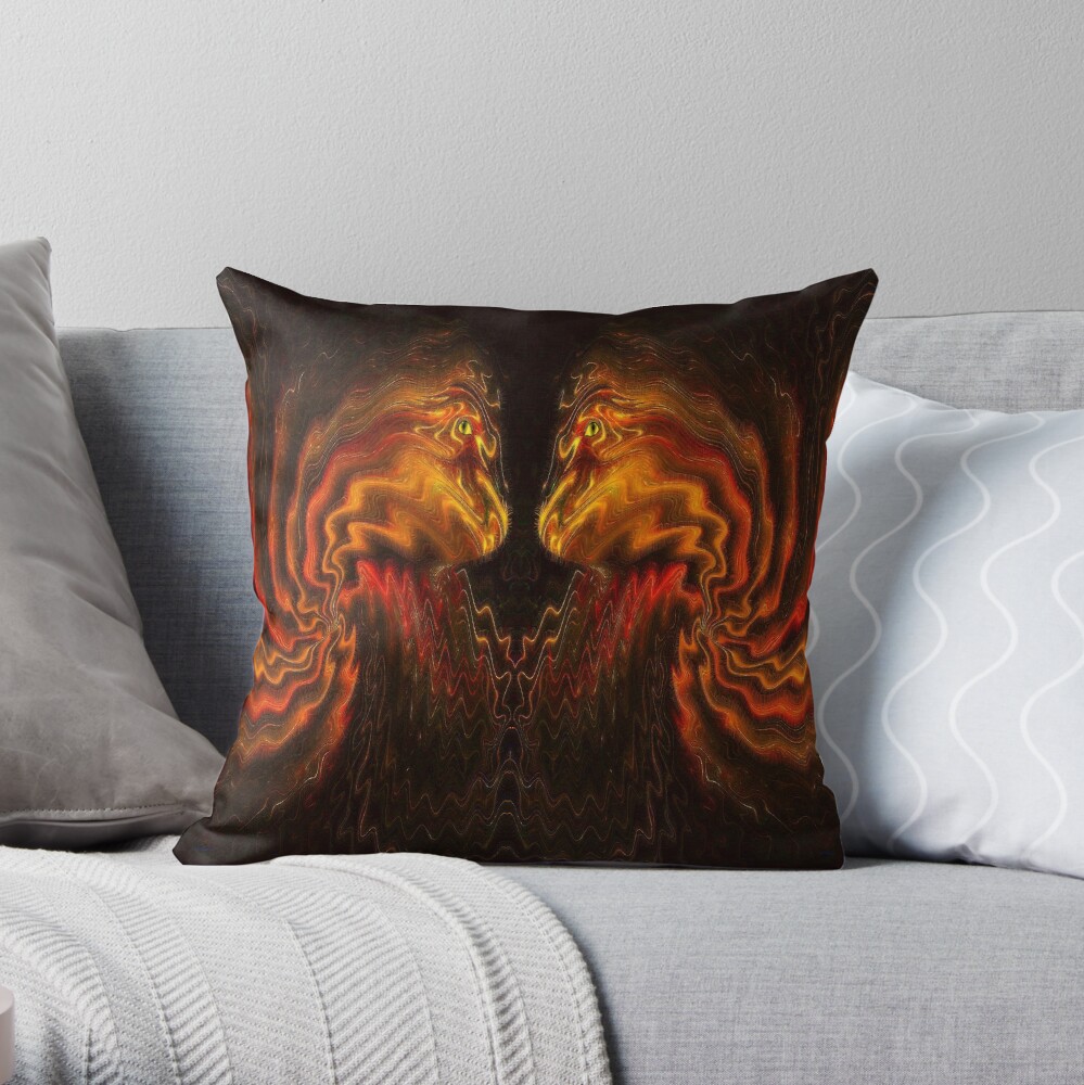 Item preview, Throw Pillow designed and sold by Hound-B.