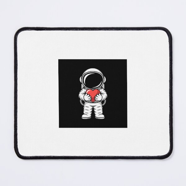 Item preview, An astronaut with a heart designed and sold by Pixel Dynamo.