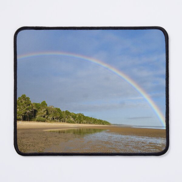 Item preview, Rainbow early morning Dundowran Beach designed and sold by Mark Grimsley.
