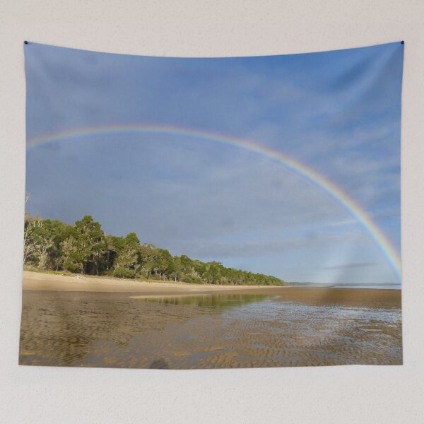 Item preview, Rainbow early morning Dundowran Beach designed and sold by Mark Grimsley.
