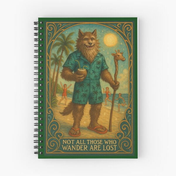 Item preview, Werewolf in Paradise designed and sold by Tridentulus.