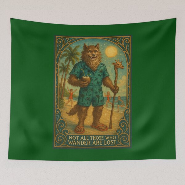 Item preview, Werewolf in Paradise designed and sold by Tridentulus.