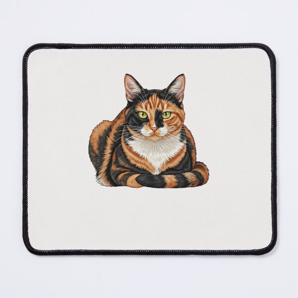 Item preview, tortieshell cat designed and sold by creativechaster.