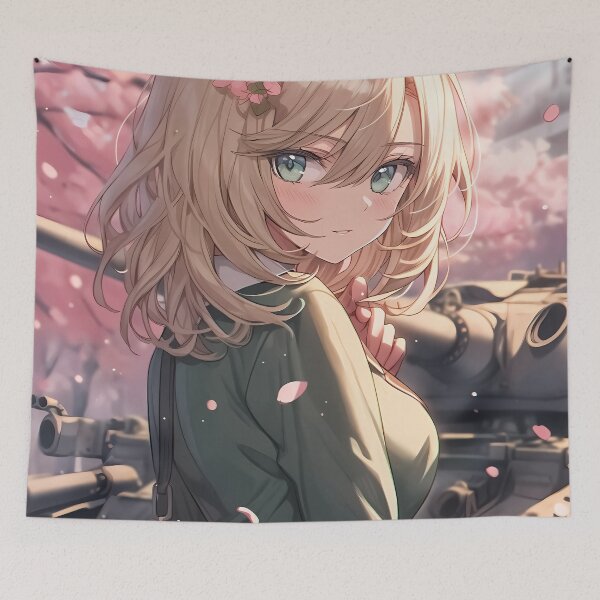 Artikelvorschau, Darjeeling Girls und Panzer Anime Sakura Blooms Serenade entworfen und verkauft von mildaclairmo.
