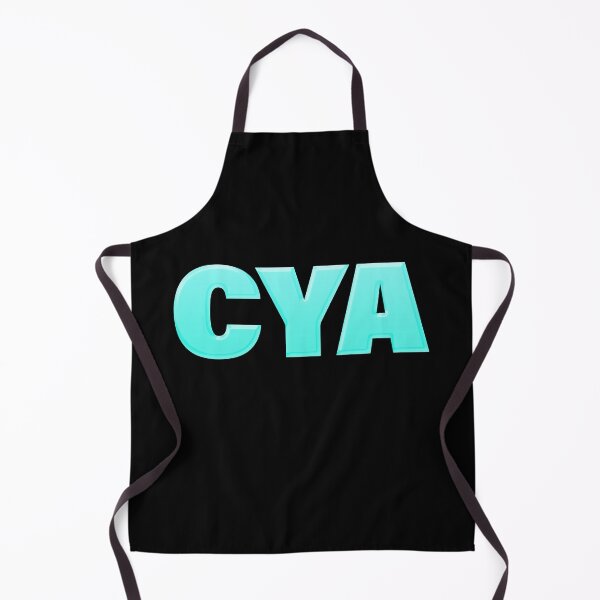 Item preview, Cya in Turquoise Big Bold designed and sold by Memes N Lore .