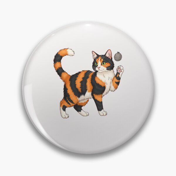 Item preview, tortieshell cat designed and sold by creativechaster.