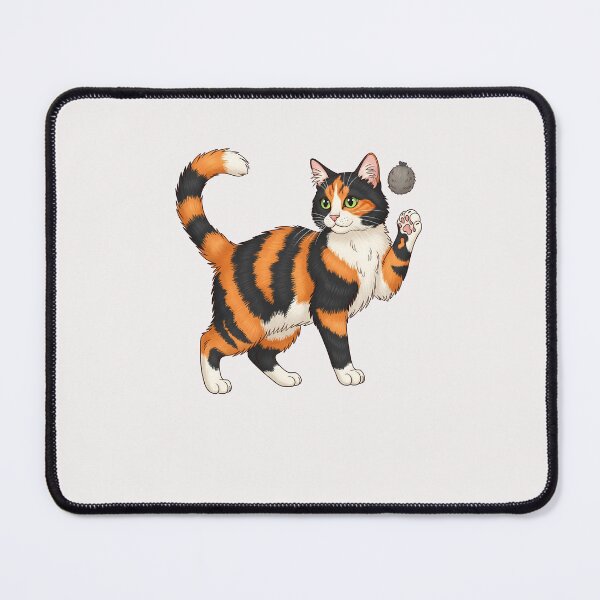 Item preview, tortieshell cat designed and sold by creativechaster.