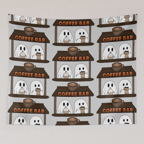 Item preview, Ghost coffee bar designed and sold by Artistkhg.