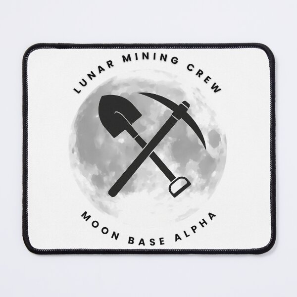 Item preview, Lunar Mining Crew - Moon Base Alpha designed and sold by Maugseros.