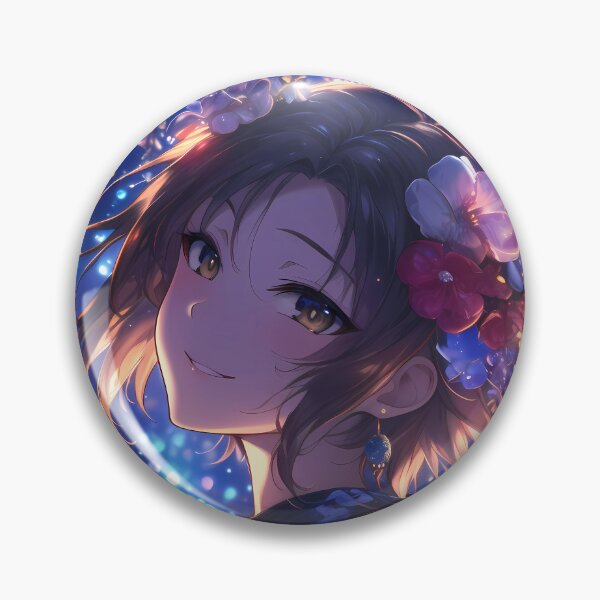 Item preview, Nishizumi Maho Dark Floral Kimono Girls und Panzer Anime designed and sold by mildaclairmo.