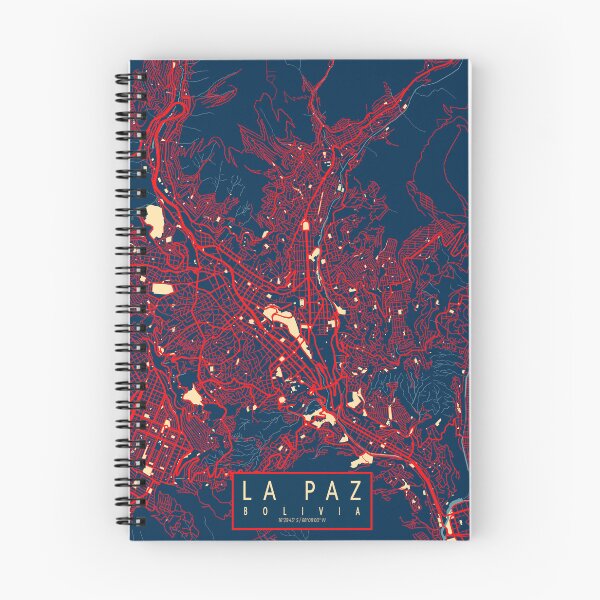 Item preview, La Paz City Map of Bolivia - Hope designed and sold by deMAP.