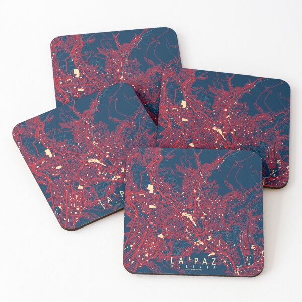 Item preview, La Paz City Map of Bolivia - Hope designed and sold by deMAP.