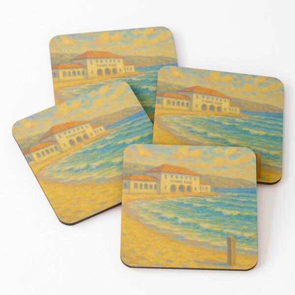 Item preview, Bondi Surf Club – Impressionist Style designed and sold by FairDinkumThreads.