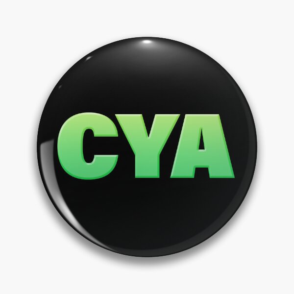 Item preview, Cya in Green Big Bold designed and sold by Memes N Lore .