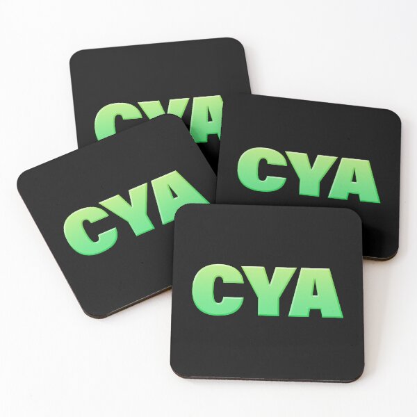 Item preview, Cya in Green Big Bold designed and sold by Memes N Lore .