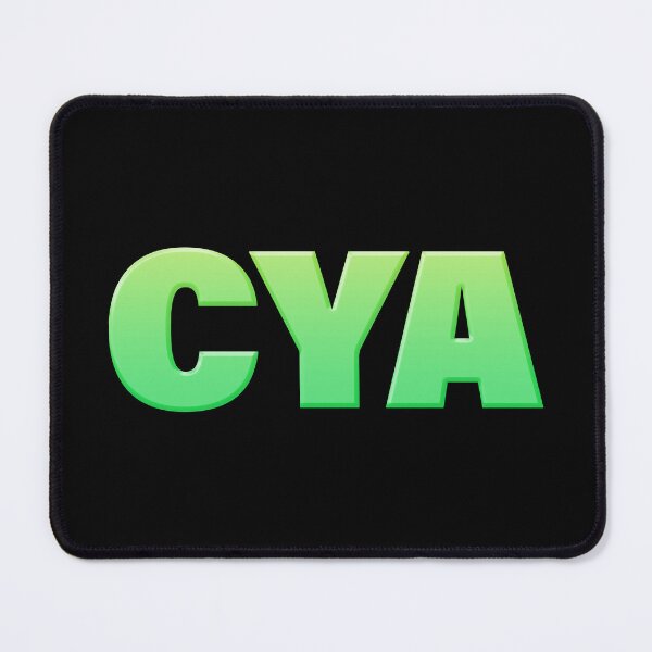 Item preview, Cya in Green Big Bold designed and sold by Memes N Lore .