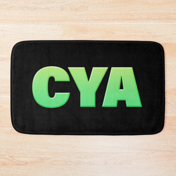 Item preview, Cya in Green Big Bold designed and sold by Memes N Lore .