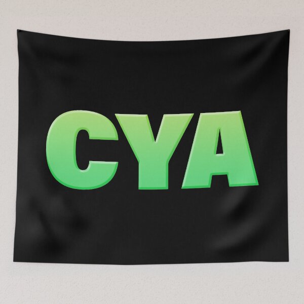 Item preview, Cya in Green Big Bold designed and sold by Memes N Lore .