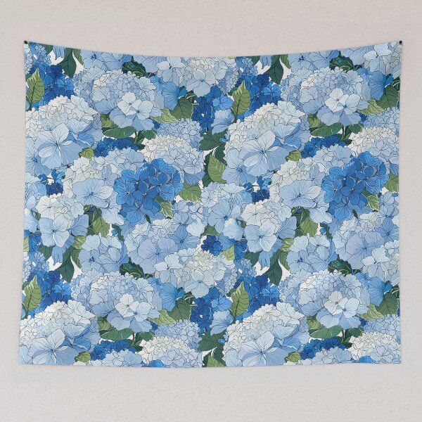 Item preview, Blue Hydrangeas designed and sold by CoolPixels.