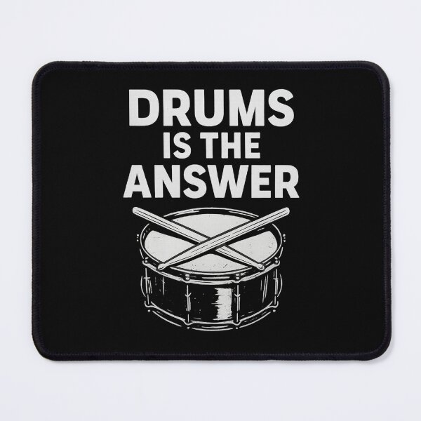 Item preview, Drums is the answer designed and sold by musicianteez.