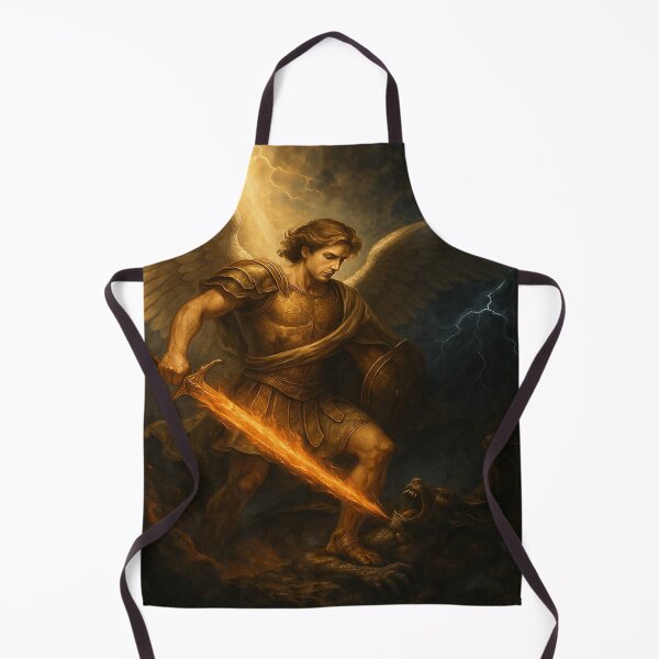 Item preview, Archangel Michael – Warrior of Light vs Darkness designed and sold by Bigornia.