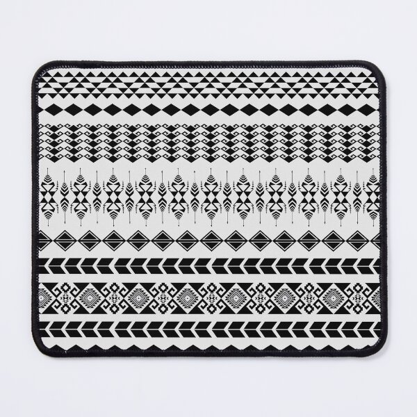 Item preview, Abstract black and white pattern seamless designed and sold by Aesthetic shapes design.